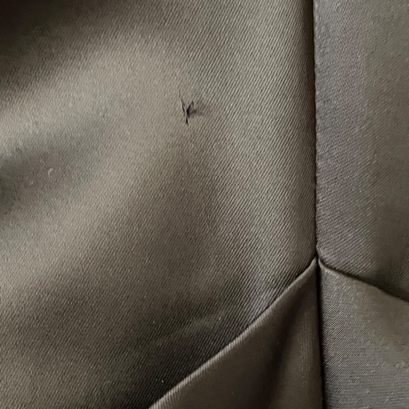 Cache Vintage Glam Black Strapless Maxi Dress with Swarovski Crystals Size 6 - Picture 9 of 10